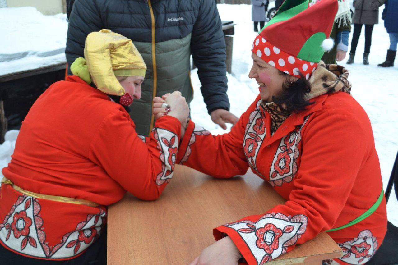 Масленица в Бековском районе Масленица в Бековском районе