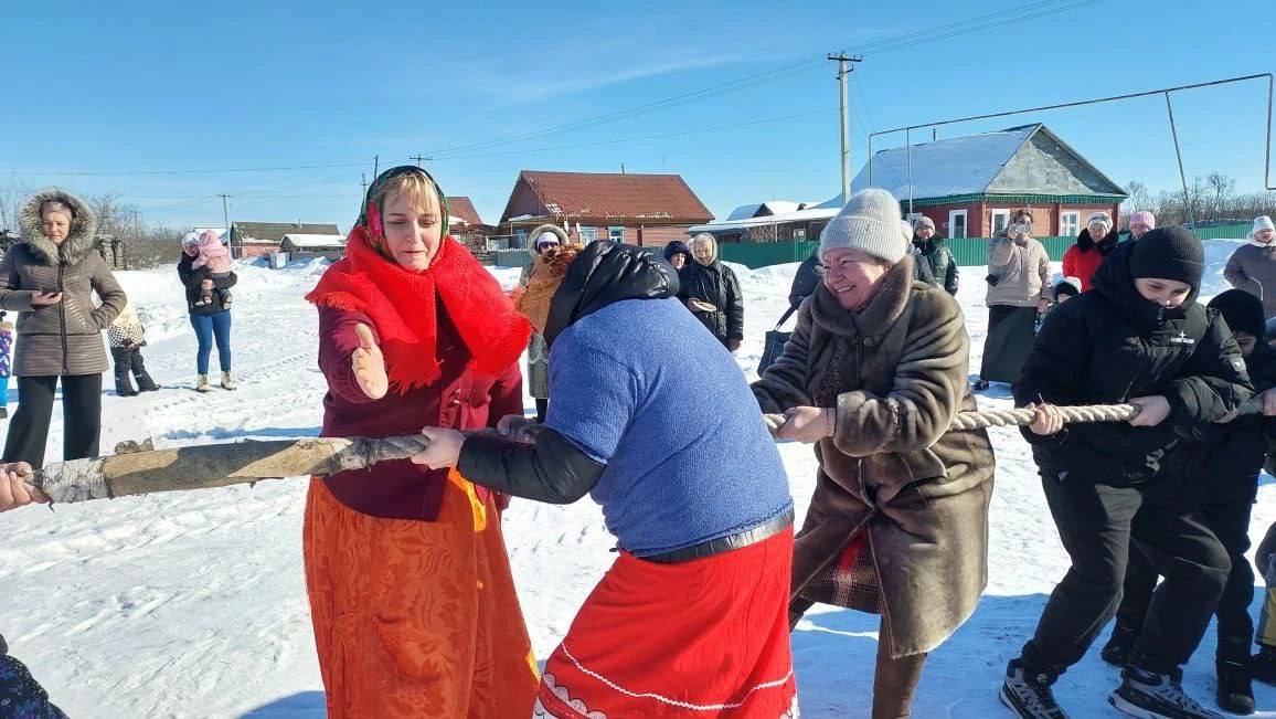 Масленица в Бековском районе Масленица в Бековском районе
