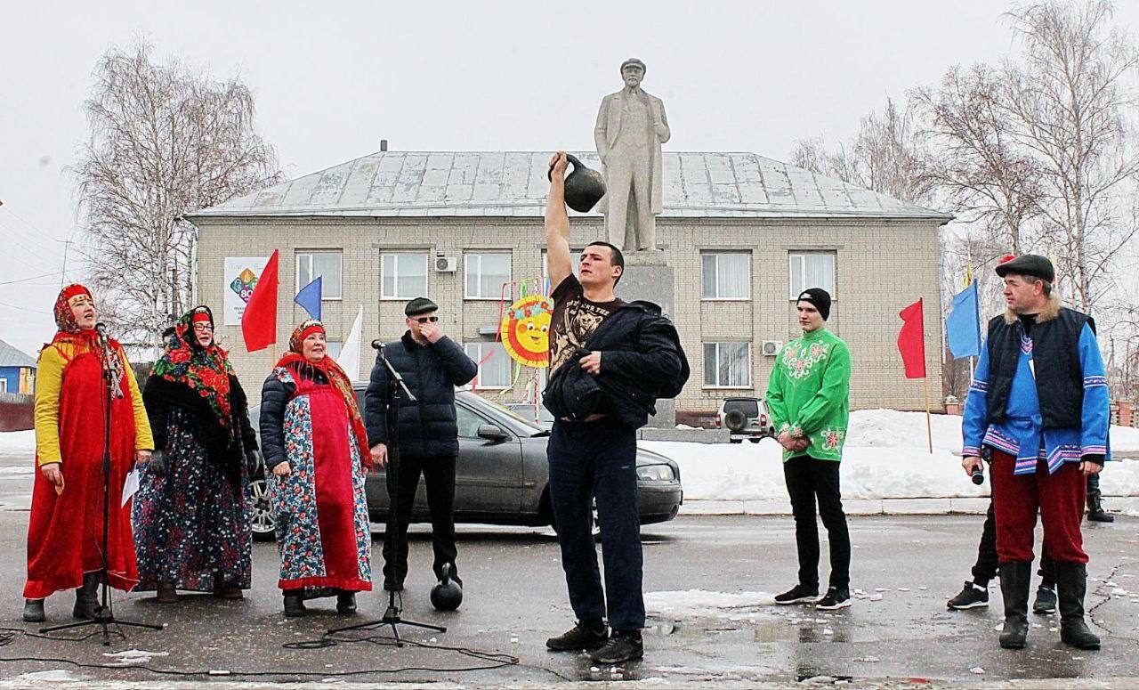 Масленица в Бековском районе Масленица в Бековском районе