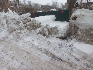 «Администрация Ленинского района г. Пензы каждую неделю с начала январских снегопадов издевается над жителями города
