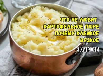 Как сделать идеальное пюре: три полезных совета шеф-поваров