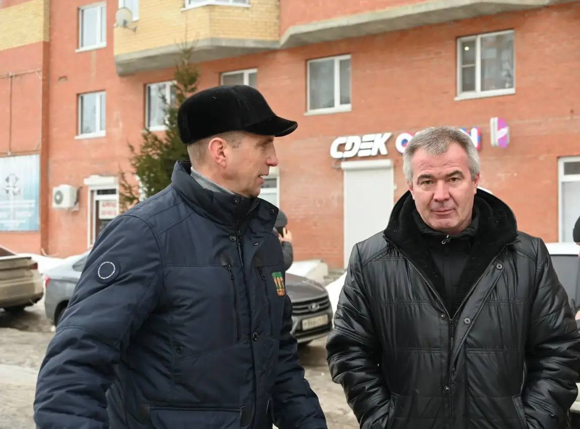 Олег Денисов: Субботнее утро провели с коллегами в Терновке Олег Денисов: Субботнее утро провели с коллегами в Терновке