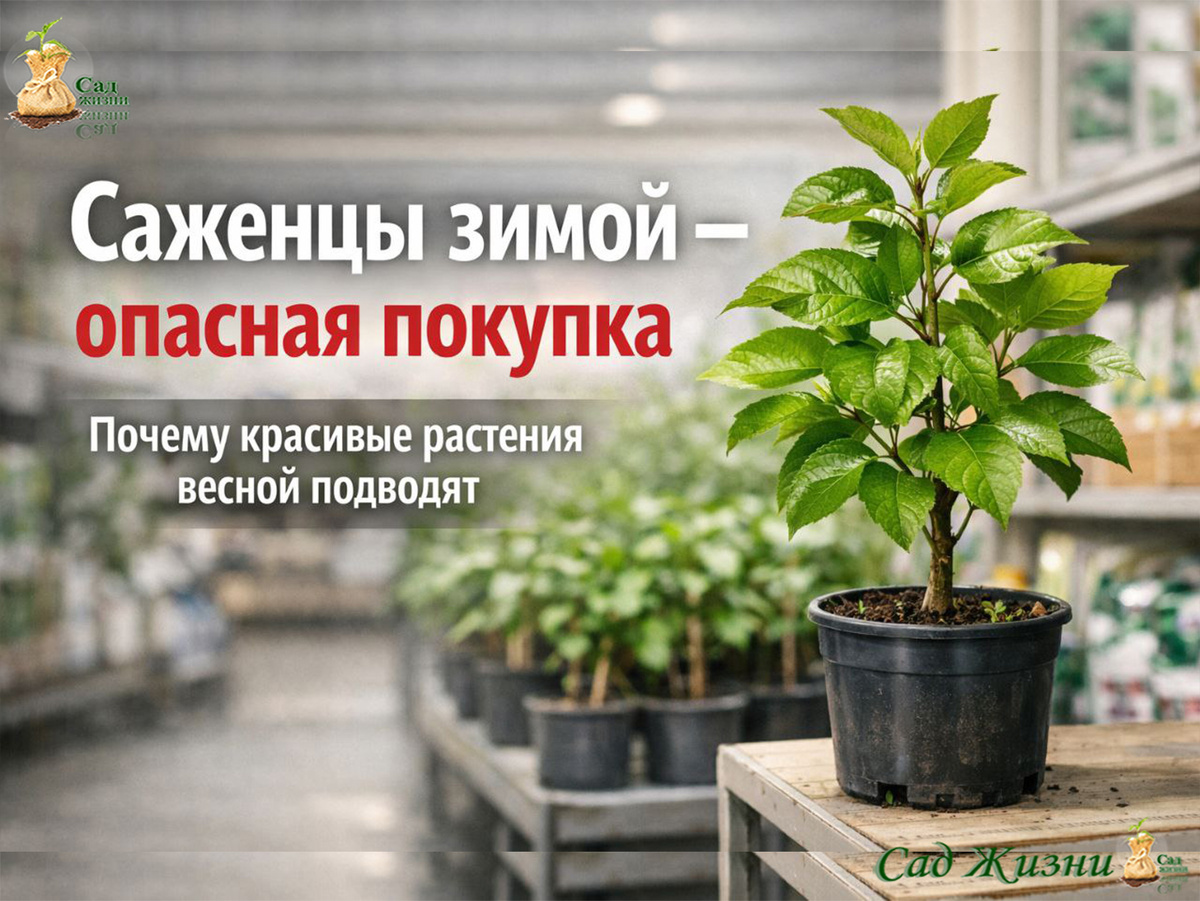 Почему зимой продают плодовые саженцы: ловушки для садоводов