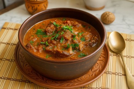 Ароматное харчо по-мегрельски: Вкус, который стоит потратить время