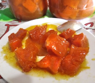 Солнечное варенье из тыквы и апельсина: вкус и уют в банке