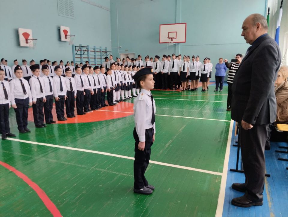 В Пензе ветераны органов внутренних дел приняли участие в кадетском смотре