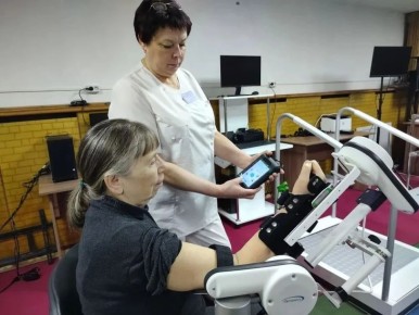 Новый аппарат для реабилитации приобретен по нацпроекту для Сердобской больницы