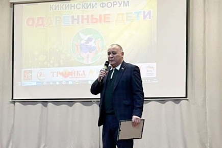 Рустям Агишев приветствовал участников Кикинского форума «Одаренные дети»