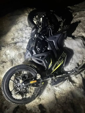 В Сосновоборске в ДТП пострадал мотоциклист и его пассажир