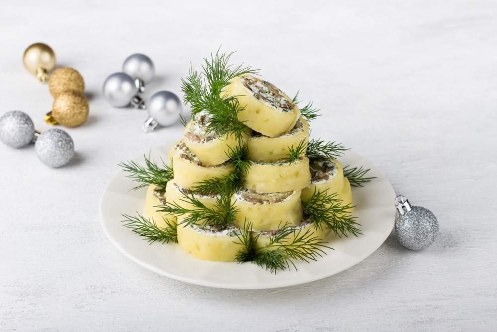Сырный рулет: идеальная закуска для новогоднего стола