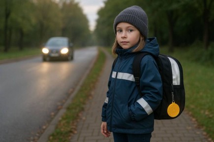 Пензенская Госавтоинспекция призывает пешеходов использовать световозвращающие элементы на одежде