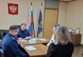 заместитель прокурора региона Евгений Новиков провел личный прием жителей ЗАТО г. Заречный и встретился с работниками двух предприятий города