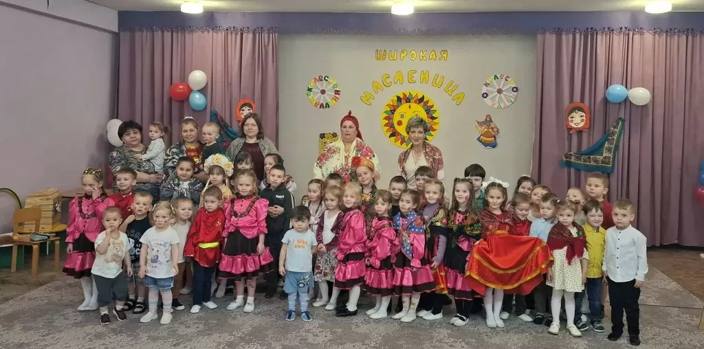 Проводы зимы в детском саду «Жемчужинка»: блины и весёлые забавы