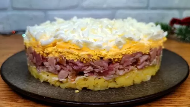 Салат «Сибирячок»: уютный рецепт для праздничного стола