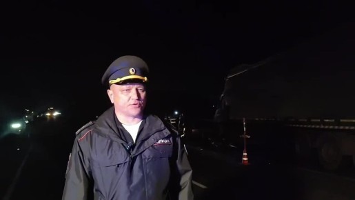 Сотрудники полиции устанавливают обстоятельства смертельного дорожно-транспортного происшествия в Кузнецком районе