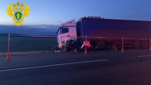 Прокуратура организовала проверку обстоятельств ДТП в Кузнецком районе, в котором погибло трое детей