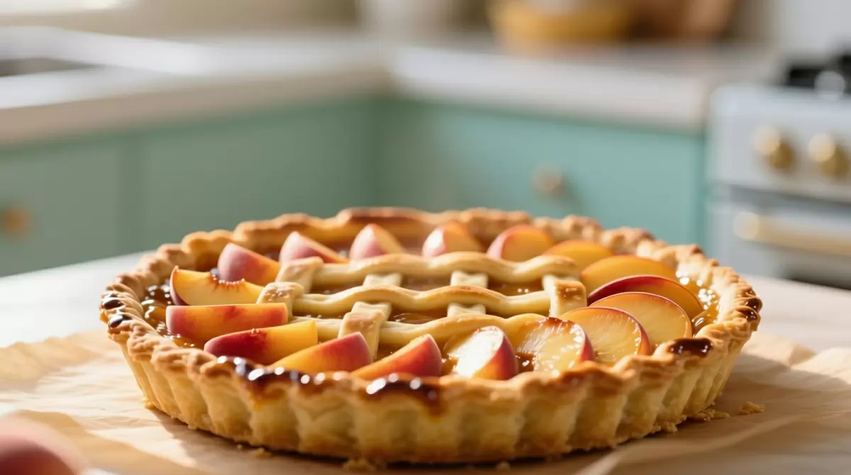 Летний десерт: персиковый тарт, который украсит любой стол
