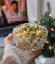 Вкусный салат с авокадо и йогуртовой заправкой
