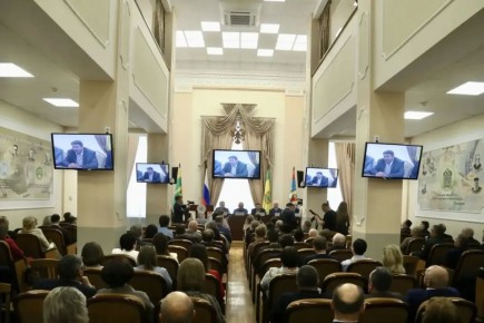 Олег Мельниченко: Принял участие во внеочередном заседании Ученого совета ПГУ
