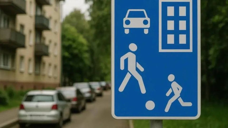 Госавтоинспекция напоминает о правилах безопасности в жилых зонах