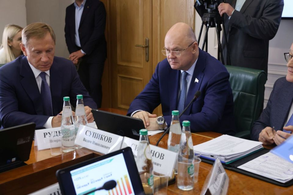 Вадим Супиков принял участие в работе Комитета Совета Федерации по экономической политике Вадим Супиков принял участие в работе Комитета Совета Федерации по экономической политике