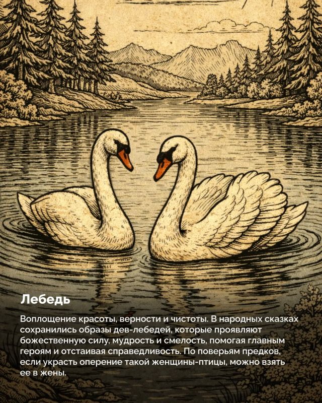 В славянской мифологии птицы занимали особое место В славянской мифологии птицы занимали особое место