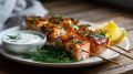 Лосось на шпажках: быстро, просто и очень вкусно