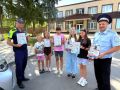 Автоинспекторы Спасского района напомнили юным участникам дорожного движения о безопасном поведении на дороге в летний период