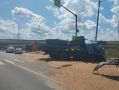 Сотрудники полиции устанавливают обстоятельства дорожно-транспортного происшествия в Бессоновском районе