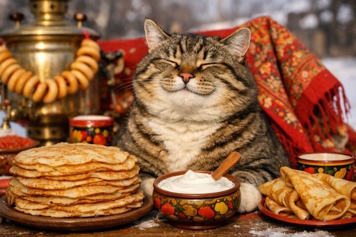 Чем порадовать кошек на Масленицу?
