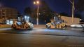 На проспекте Победы асфальтируют Беляевский путепровод