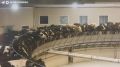Олег Мельниченко: Рабочую поездку в Наровчатский район начал с посещения села Потодеево, где работает агропромышленное объединение «Наровчатское», входящее в состав «Русской молочной компании»