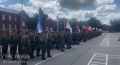 На плацу Пензенского артиллерийского института проходит торжественная церемония открытия юнармейских военно-патриотических сборов «Гвардеец»