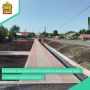 В городе Каменка Пензенской области завершены работы по благоустройству пешеходной зоны, а также площадки спорта и отдыха