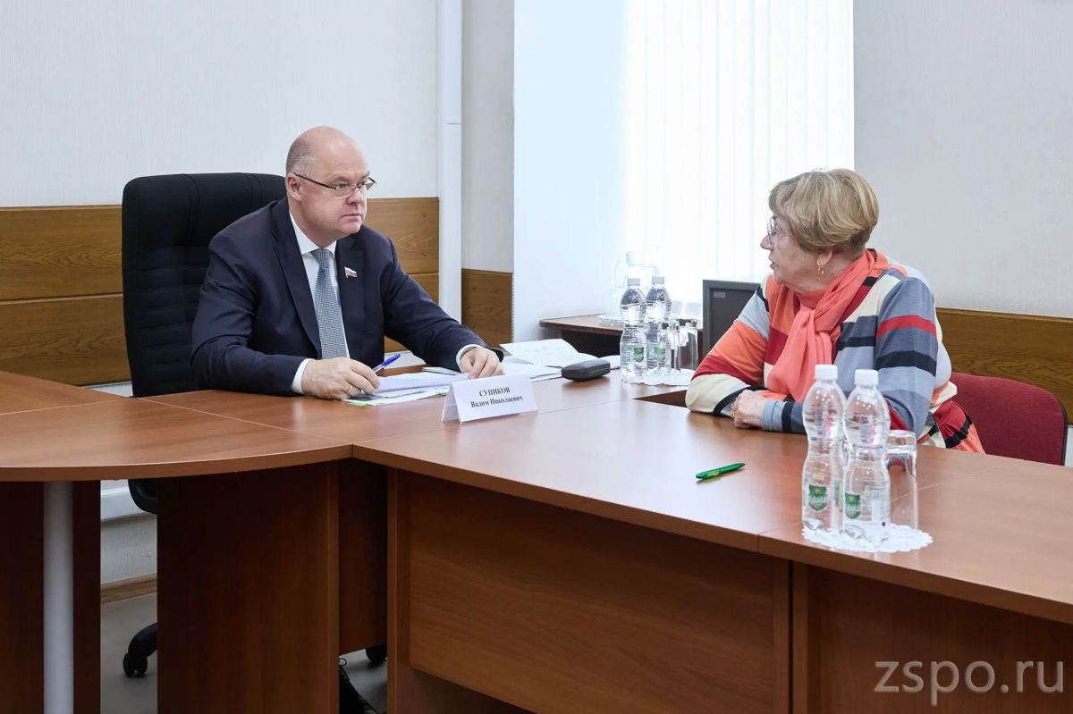 Вадим Супиков принял в работу обращения пензенцев Вадим Супиков принял в работу обращения пензенцев