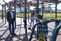 Олег Денисов: Спортивную площадку на улице Счастливой детвора уже оценила