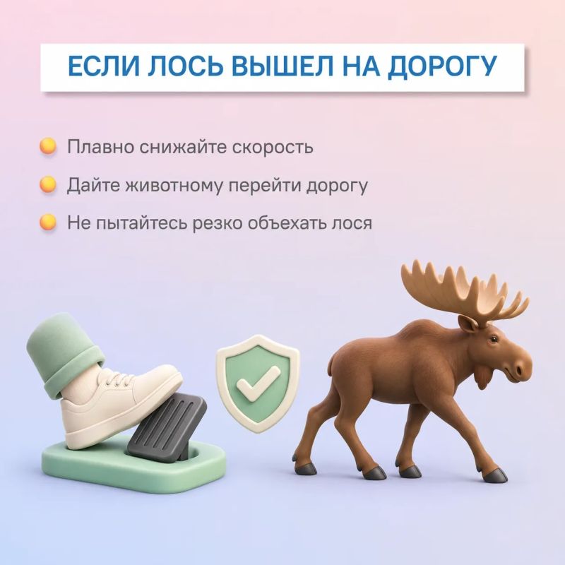 #ЦУР58_информирует. Лоси вышли на дороги: что важно знать водителям В Пензенской области начался период гона лосей #ЦУР58_информирует. Лоси вышли на дороги: что важно знать водителям В Пензенской области начался период гона лосей