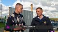 В Заре начали монтировать чашу нового бассейна