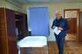 Юрий Старкин реализовал свое конституционное право и проголосовал в Ахматовке