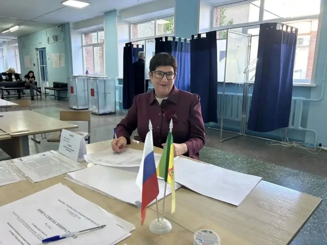 Нелли Шумилина исполнила свой гражданский долг Нелли Шумилина исполнила свой гражданский долг