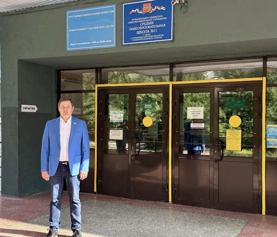 Дмитрий Петров принял участие в голосовании Дмитрий Петров принял участие в голосовании