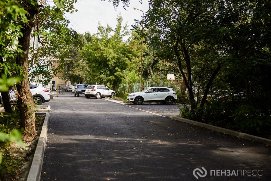 На обновление еще пяти дворов в Пензе направят 20 миллионов рублей