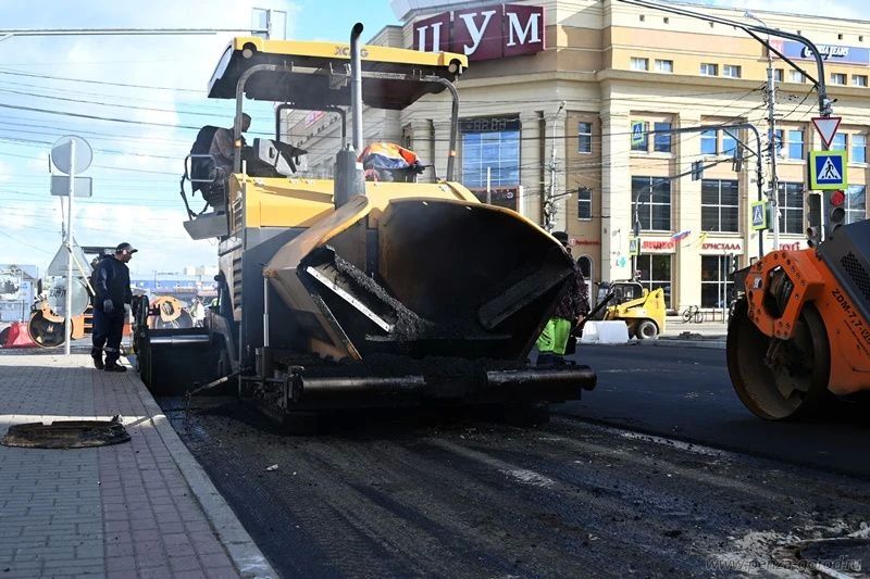 Пензавтодор продолжает ремонт дороги на улице Бакунина Пензавтодор продолжает ремонт дороги на улице Бакунина