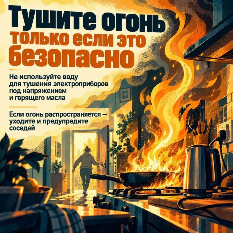 Пожар легче предотвратить, чем потушить Пожар легче предотвратить, чем потушить