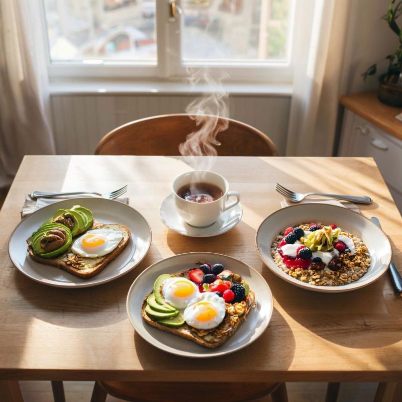 Утренние хитрости: три идеи для быстрого и вкусного завтрака