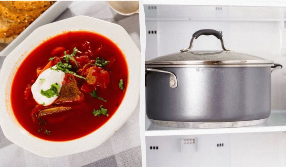 Как правильно хранить борщ: советы, которые точно пригодятся